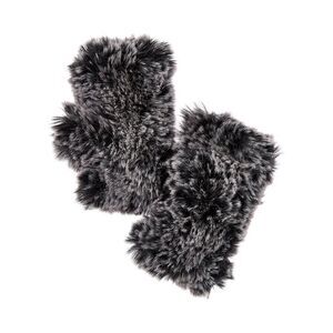Surell Accessories Knit Texting Mitten, Black